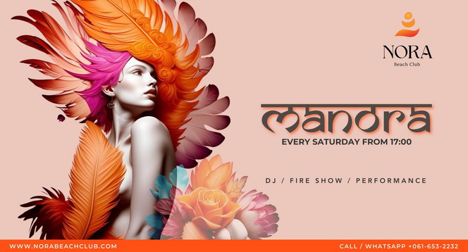 Manora: Jeden Samstag im Nora Beach Club