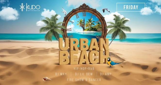 Urban Beach im Kudo Hotel & Beach Club