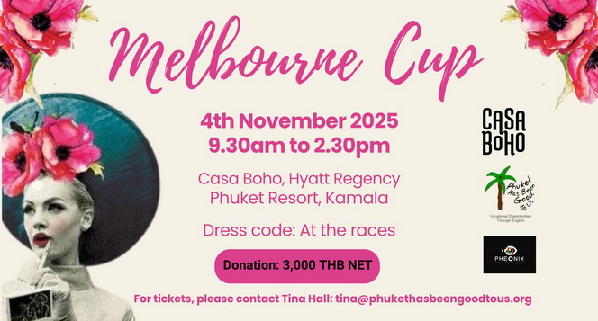 Melbourne Cup Brunch 2025 im Casa Boho Phuket