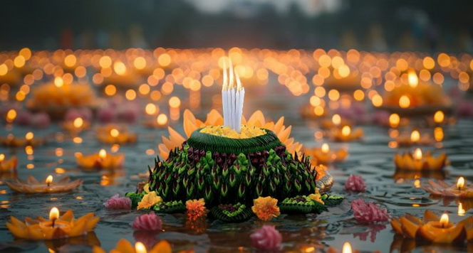 Loy Krathong Pool Party im Novotel Phuket Vintage Park