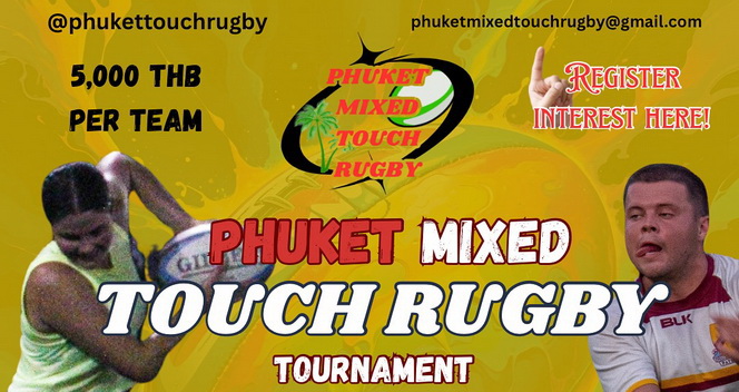 Phuket Gemischtes Touch Rugby Turnier