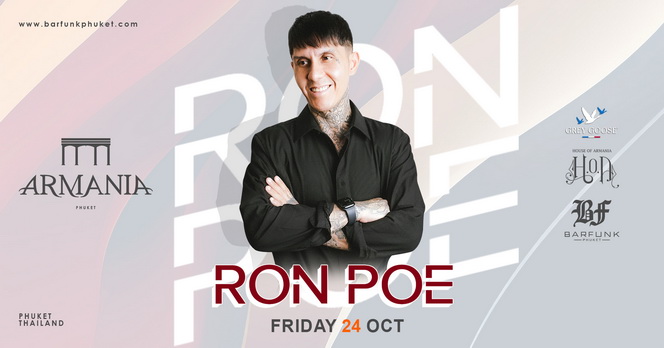 Ron Poe in Armania Phuket