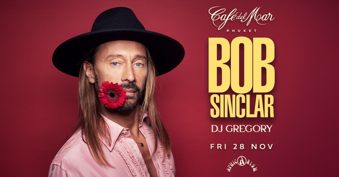Bob Sinclar im Café Del Mar Phuket