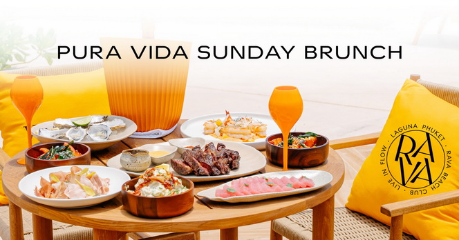 Pura Vida Sonntag Brunch im RAVA Beach Club