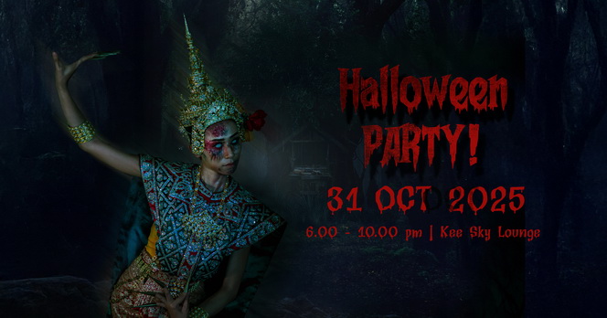 Halloween-Party: Thailändische Geister entfesselt